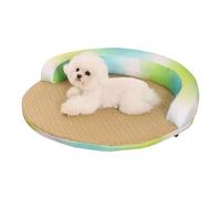 Générique Cooling Mat - Self Cooling Pet Pad | Removable Washable Cat Dog Bed Cushion with Breathable Fabric Comfortable | Summer Heat Relief Resting Blanket | Puppy Senior Indoor Outdoor