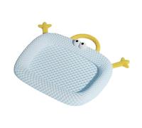 Générique Cooling Pet Mat, Ice Pad, Washable Mat, Breathable Ice Silk Fabric, Soft Sponge Interior, Ideal for Travel Apartment Backyard Use, 29.53x21.65 inches, Blue Color, 1 Piece