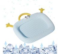 Générique Cooling Pet Mat, Soft Ice Pad Dogs, Floor Comfort Mat, 75x55cm, for Apartment, Home, Travel, Beach, Camping, and Backyard Use Ergonomic Design Supports Your Dog Effectively