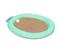 Générique Cooling Sleeping Mat for Cats - Pet Cooling Mat with Interactive Ball Washable Bed | Indoor Ice Pad Coôling Dog Blanket for Medium Large Puppy Kitten Home Apartment Floor Balcony Outdoor