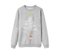 Générique Coordination De Pyjamas pour Famille Noel Pyjama Pyjama Noël Femme Costume Père Noël Luxe De Noel Fille Chaud Ensemble Les Enfoires Tenue Enfant Garcon (Femme,Gris,M)
