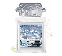 Générique Copertura per Parabrezza Auto - mostrato Antipolvere Rinforzata Auto - Parasole per Parabrezza - Protezione Tutte Stagioni Da Ghiaccio Sole Pioggia Freddo per Berlina SUV Inverno Estate