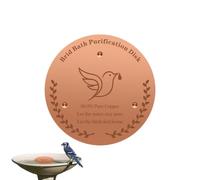Générique Copper Bird Bath Disc Safe Water Cleaner 3 Point Support Plate