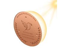 Générique Copper Disc for Bird Bath - 3-Point Support Coppers All-Season Safe | 1 Outdoor Birdbaths Clean Water Disk - for Garden Yard Patio Balcony Lawn Grassland Decor Space