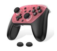 Générique Coque de remplacement pour manette de jeu avec couvercle le bouton analogique pour manette de jeu pour Switch 2 Pro (Rose)