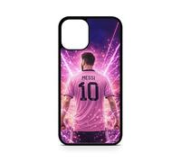Générique Coque de téléphone Compatible avec Iphone 13 - Messi Inter Miami - Coque Football Silicone Sublimation