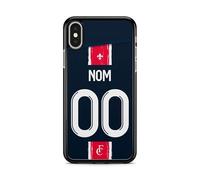 Générique Coque de téléphone Compatible avec Iphone X/XS Maillot de Football de Paris PSG Domicile Personnalisable Ronaldo Messi Neymar mbappe Ref 9