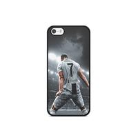 Générique Coque de téléphone Compatible avec Ipod 5 6 7 - Cristiano Ronaldo - Impact Visuel - Sublimation HD - Silicone Noir - Coque de téléphones-en-Folie