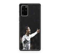 Générique Coque de téléphone Compatible avec Samsung Galaxy A52 4G et 5G - Cristiano Ronaldo - Puissance et Vitesse - Sublimation HD - Silicone Noir - Coque de téléphones-en-Folie