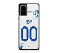 Générique Coque de téléphone Compatible avec Samsung Galaxy A52 4G et 5G Maillot de l'equipe de Auxerre Domicile Personnalisable Saison 2024/2025 Ref 40