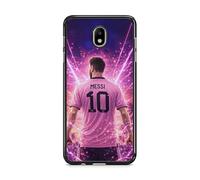 Générique Coque de téléphone Compatible avec Samsung Galaxy J3 2017 - Messi Inter Miami - Coque Football Silicone Sublimation