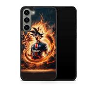 Générique Coque de téléphone Compatible Samsung Galaxy S25 DBZ Animé Manga Japon Dragon, Motif Maillot de Foot, PSG Paris Ref 668