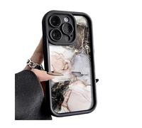 Générique Coque en marbre for iPhone, Compatible modèles 16 Pro, 15, 13, 11, 14, 12, 17 Pro Max, Funda, iPhone 17 Air, XR, 7, 8 Plus, SE, Souple, Antichoc, en Silicone(Black DH23,IPhone Air)