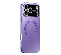 Générique Coque for IPhone 17/17Air/17Pro/17Pro Max, Support Magnétique avec Anneau Pivotant, Protection Complète De La Caméra, Coque Antidérapante Anti-Chute(Purple,17 Pro)