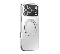 Générique Coque for IPhone 17/17Air/17Pro/17Pro Max, Support Magnétique avec Anneau Pivotant, Protection Complète De La Caméra, Coque Antidérapante Anti-Chute(White,17 Air)