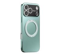 Générique Coque for IPhone 17/17Air/17Pro/17Pro Max, Support Magnétique avec Anneau Pivotant, Protection Complète De La Caméra, Coque Antidérapante Anti-Chute(Green,17 Pro Max)