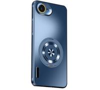 Générique Coque magnétique Fine pour iPhone 17e - Béquille rotative, Fini Mat, Protection intégrale de l’Appareil Photo(Blue-2)