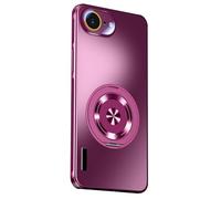 Générique Coque magnétique Fine pour iPhone 17e - Béquille rotative, Fini Mat, Protection intégrale de l’Appareil Photo(Purple)