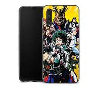 Générique Coque pour Samsung A50 Antichoc | Doux TPU Silicone Protection Housse, Étui de Téléphone Manga My Hero Academia Izuku Midoriya Compatible avec Samsung Galaxy a50