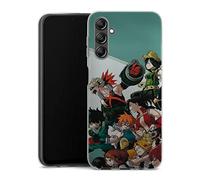 Générique Coque pour Samsung Galaxy A14 5G Antichoc | Doux TPU Silicone Protection Housse, Étui de Téléphone Manga My Hero Academia Fight Adn Compatible avec Samsung Galaxy A14 5G