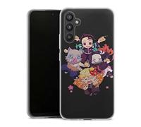 Générique Coque pour Samsung Galaxy A34 5G Antichoc | Doux TPU Silicone Protection Housse, Étui de Téléphone Manga Personnage Demon Slayer Chibi Compatible avec Samsung Galaxy A34 5G