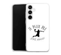 Générique Coque pour Samsung Galaxy A35 5G Antichoc | Doux TPU Silicone Protection Housse, Étui de Téléphone Je Peux Pas J'Ai Handball Compatible avec Samsung Galaxy A35 5G