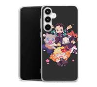 Générique Coque pour Samsung Galaxy A35 5G Antichoc | Doux TPU Silicone Protection Housse, Étui de Téléphone Manga Personnage Demon Slayer Chibi Compatible avec Samsung Galaxy A35 5G