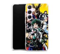 Générique Coque pour Samsung Galaxy A55 5G Antichoc | Doux TPU Silicone Protection Housse, Étui de Téléphone Manga My Hero Academia Izuku Midoriya Compatible avec Samsung Galaxy A55 5G
