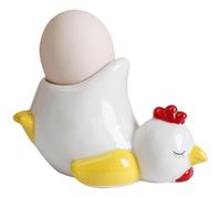 Générique Coquetier En Céramique En Forme de Poule/canard, Adorable Coquetier Doux En Forme de Poule/canard, Coquetier Fantaisie pour Œufs À La Coque, Présentoir , Plateau Décoratif pour La Cuisine