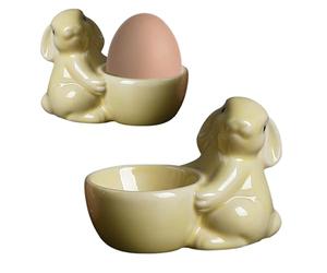 Générique Coquetiers De Pâques,Coquetiers En Porcelaine - Porte-œufs de lapin créatif en céramique | Coquetier mignon et simple en statue de lapin pour le petit-déjeuner de Pâques et l'heure du dîner