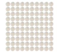 Générique Coquille ronde pour l'artisanat, petite coquille avec trou | 2 pouces de coquillages naturels des trous Perles coque plate la fabrication bijoux/collier boucle d'oreille