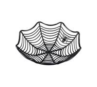 Générique Corbeille Décorative Toile d'Araignée Halloween,Plateau à Snacks