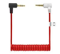 Générique Cord, 3.5mm Microphone Audio Cable, Stable Adapter Wire to Clear Audio Connection for Laptop, Speaker, Mixer, Karaoke, Recording, Singing, Live Streaming, Podcast Equipment, 25.59 inches