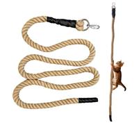 Générique Corde à Chat Corde Puzzle Interactive Robuste Et Suspendable | Corde À Grimper Chat Suspendable Pour Fête D'Anniversaire Extérieur Intérieur Enrichissement Exercice Animaux Anti-Ennui