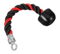 Générique Corde à Triceps en Nylon Tressé Solide Double Poignée TPR pour Musculation Biceps et Triceps en Salle de Sport Fitness Indoor