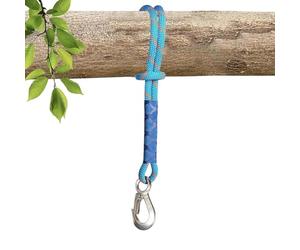 Générique Corde Pivotante Robuste, Sangles Pivotantes avec pour Une Fixation Sécurisée, Corde De Fixation en Polyester Durable Utilisation Intérieure Et Extérieure, Longueurs 23,62/47,24 Pouces, Bleu