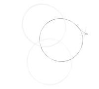 Générique Cordes de balalaïka en nylon blanc 3 pcs avec réactivité élevée adaptées aux musiciens traditionnels