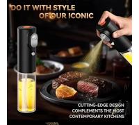 Générique Cordless Butter Sprayer - 200ml Bottle | Electric Lightweight Oil Sprayer For Cooking, Grilling & Baking, Refillable Butter Dispenser For Salads, Chicken, Cheese, Steak & Kitchen Use