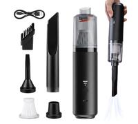Générique Cordless Car Vacuum, Handheld Dust Blower, Mini Interior Cleaner