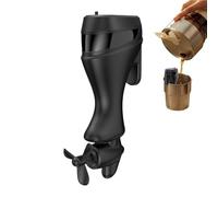 Générique Cordless Coffee Blender - Electric Drink Mixer for Office Home Travel | Abs Stainless Steel with Propeller Shape, Usb Type C Charging, 43min Continuous Stirring, Kitchen Cafe, Accessory