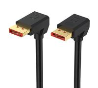 Générique Cordon 2.1 de 50 cm, résolution 16K, prend en les configurations à double moniteur et la technologie FreeSync, câble de moniteur de jeu