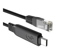 Générique Cordon adaptateur USB C RJ45 1, 5 M, Straight head 3M | Connexion Internet rapide pour le streaming de jeux, vitesse de 1000 Mbps, pilote non nécessaire, conception