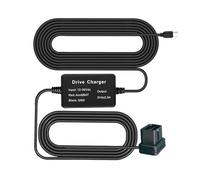 Générique Cordon d ' Alimentation abaisseur USB C avec Prise de Diagnostic de véhicule, entrée 12 V-24 V à Sortie 5 V 2, 5 A pour l ' électronique de Voiture, Utiliser Un câble d ' Alimentation