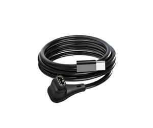 Générique Cordon d ' alimentation USB compact Sécurité Régulation du potentiel de sécurité Haute flexibilité pour les trackers d ' activité Câble de chargement de montre en PVC léger