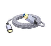 Générique Cordon d ' imprimante en Nylon tressé de Type C 3.0USB B, de 10 000 Tests de courbure, Rapide et pour imprimantes, scanners, disques durs, câble USB de Type C B