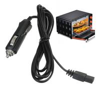 Générique Cordon d'alimentation pour réfrigérateur de voiture, cordon de refroidissement pour congélateur automatique - -cigare câble d'alimentation 12 V DC à 2 broches pour glacière portable, mini r