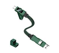 Générique Cordon de chargement portable - 7,87 pouces 65 W Quad Interface Cordon d'alimentation pour écran intelligent Construction en de zinc, unité compacte de lecture de l'état visuel de d'