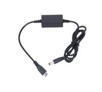 Générique Cordon de chargement USB C PD Flexible de 120cm de Long, 12V converti en fil DC5.5x2.1 16.8V 1, 2a pour ligne de convertisseurs de lieu de travail de bureau