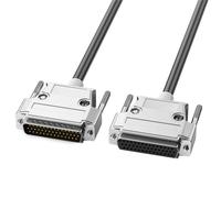 Générique Cordon de données de connexion d-sub 44 broches DB44, câble d ' extension de Port mâle femelle HDB44, câble de données industriel Servo HDB44 femelle à