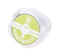Générique Cordon de Perles Extensible Pratique en Spandex, Fil Plat élastique pour Bracelets, Fournitures de Fabrication de Bijoux, Fil élastique pour Bijoux